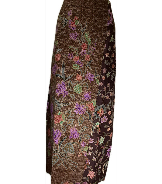 Ladies Batik Sarong LBS-XL-BROWN-3333024