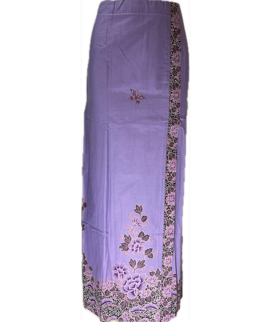 Ladies Batik Sarong LBS-XL-PURPLE-3333031