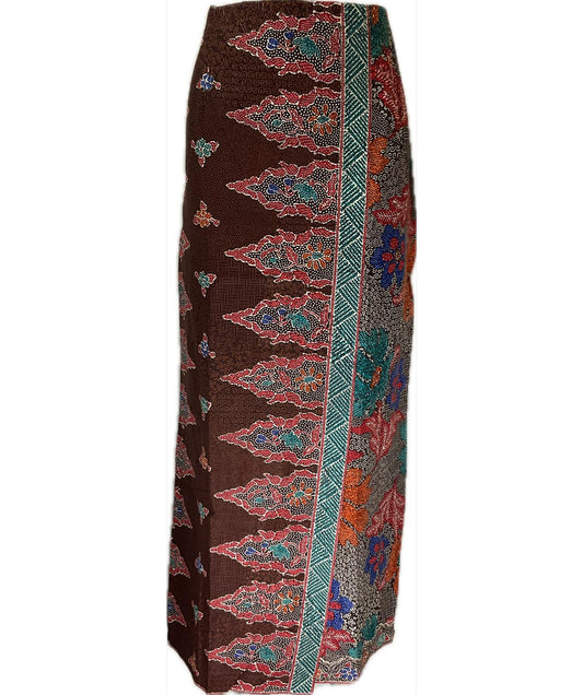 Ladies Batik Sarong LBS-XL-BROWN-3333032