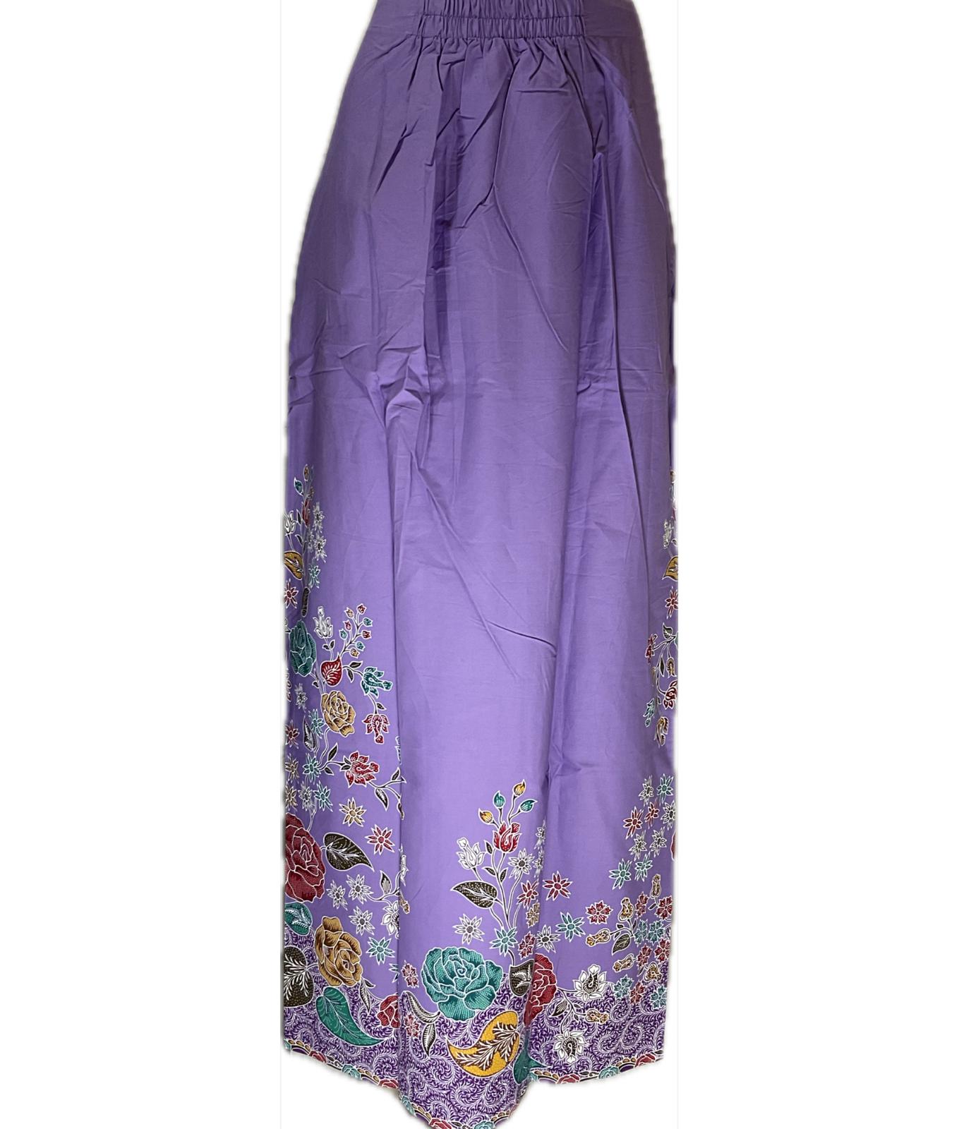 Ladies Batik Sarong LBS-XL-PURPLE-3333034