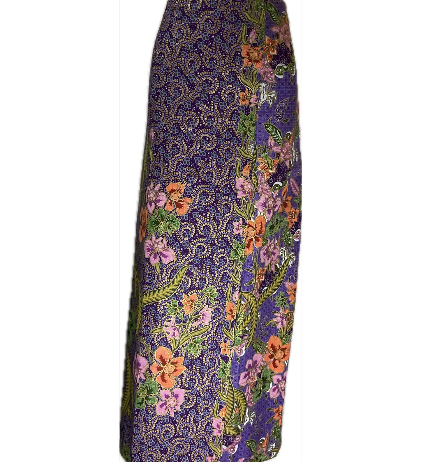 Ladies Batik Sarong LBS-XL-PURPLE-3333039