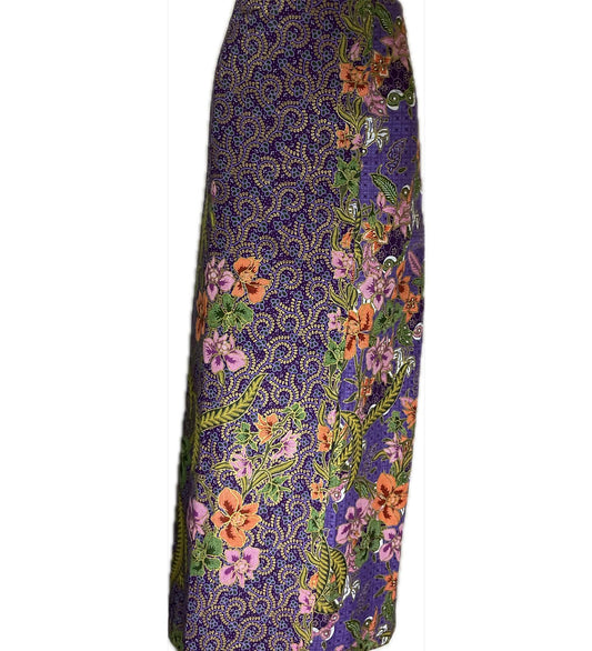 Ladies Batik Sarong LBS-XL-PURPLE-3333039