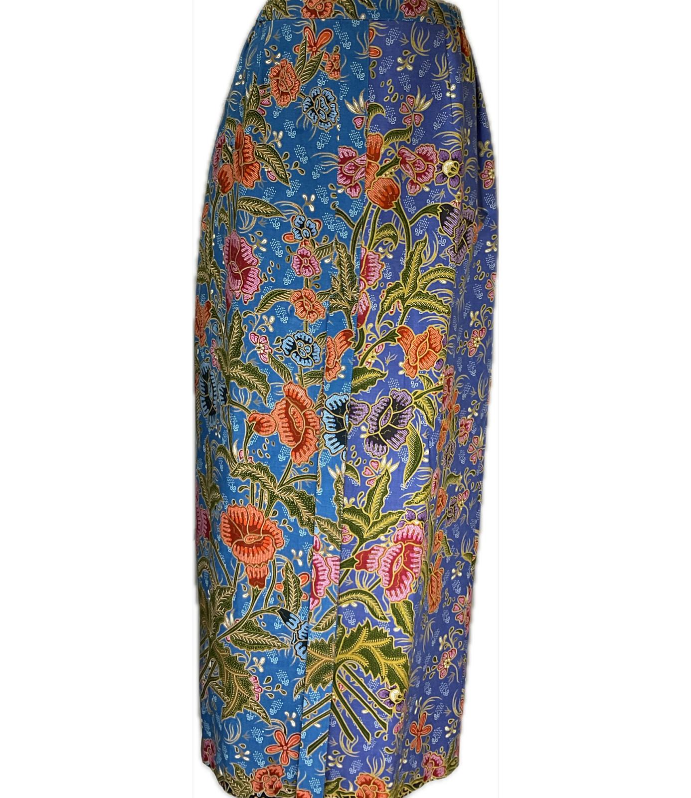 Ladies Batik Sarong LBS-XL-BLUE-3333038