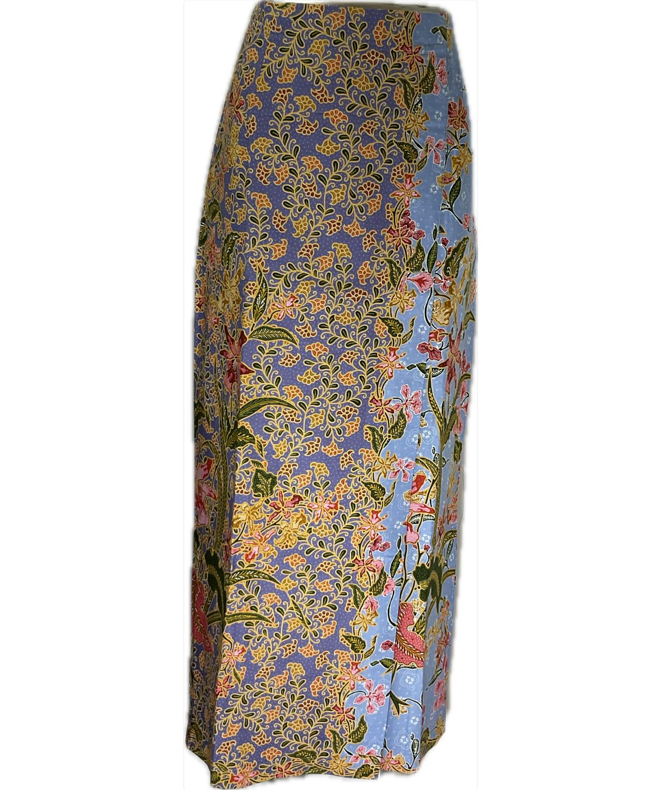 Ladies Batik Sarong LBS-2XL-BLUE-33333001