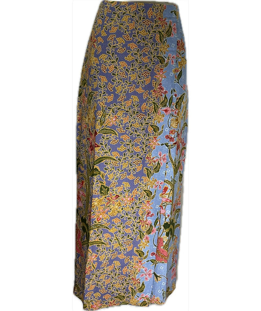 Ladies Batik Sarong LBS-2XL-BLUE-33333001