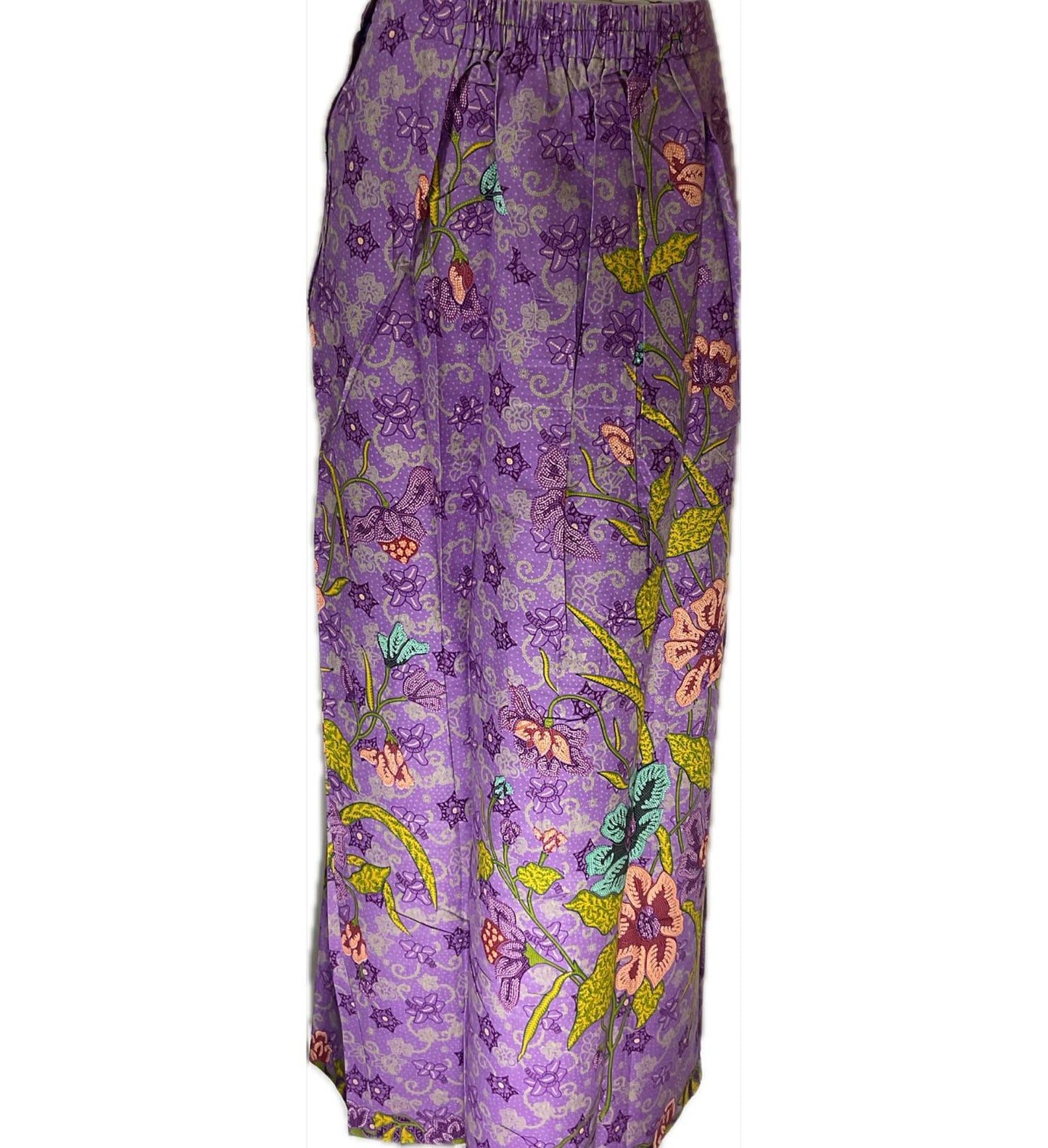 Ladies Batik Sarong LBS-2XL-PURPLE-33333006