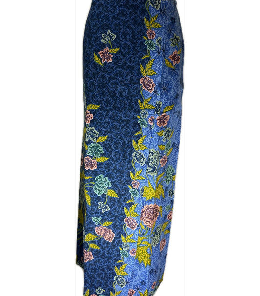 Ladies Batik Sarong LBS-2XL-BLUE-33333007