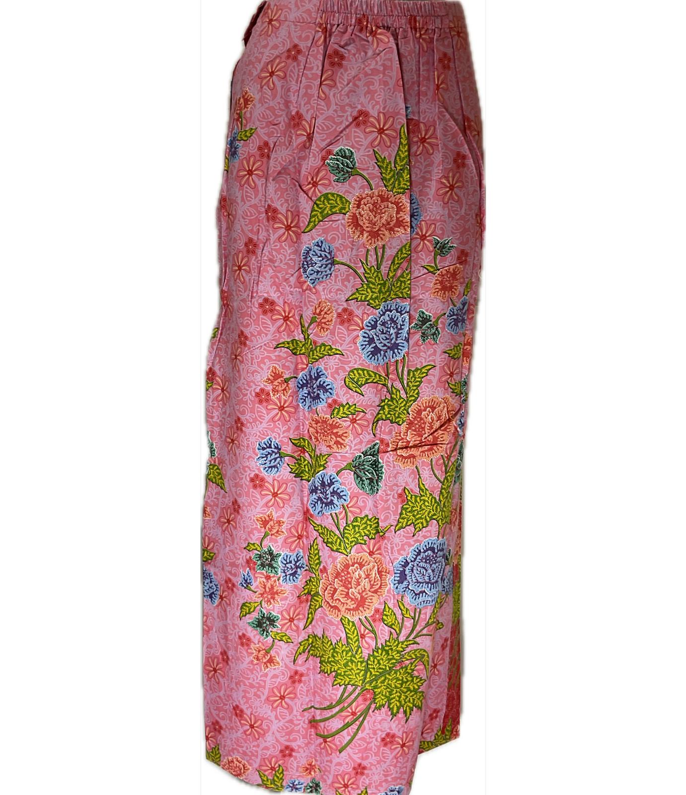Ladies Batik Sarong LBS-2XL-RED-33333012