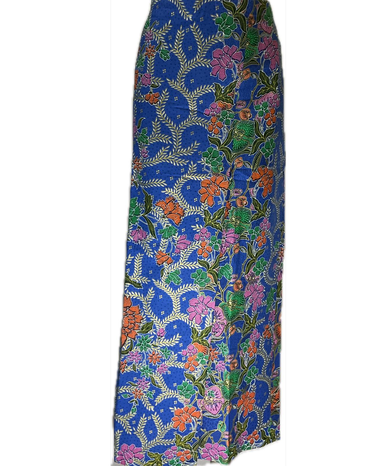 Ladies Batik Sarong LBS-2XL-BLUE-33333023