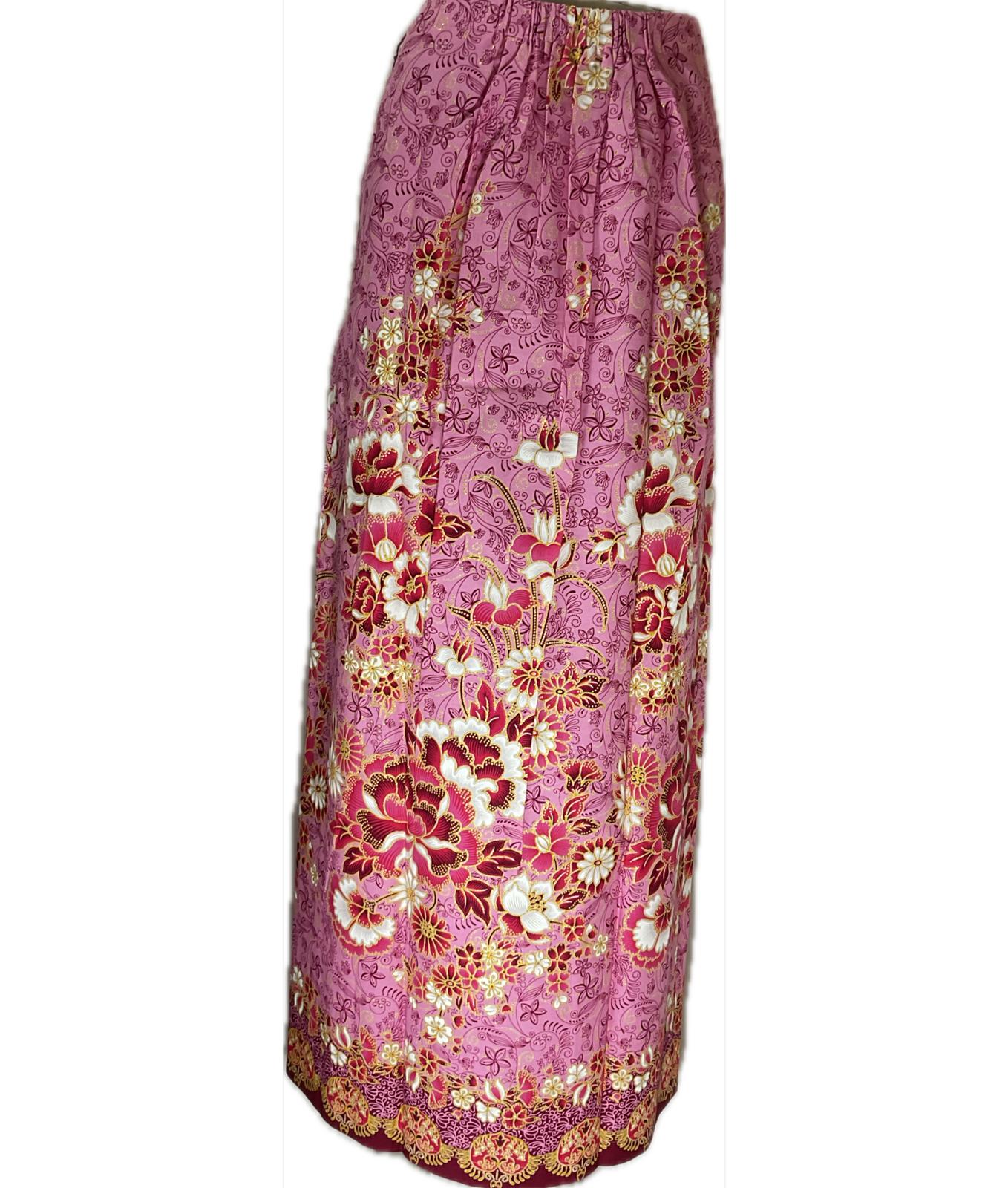 Ladies Batik Sarong LBS-2XL-PINK-33333025
