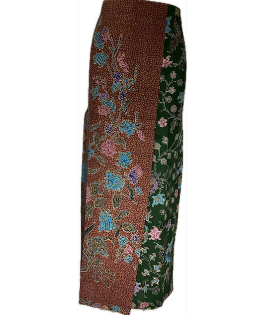 Ladies Batik Sarong LBS-2XL-GREEN-33333026