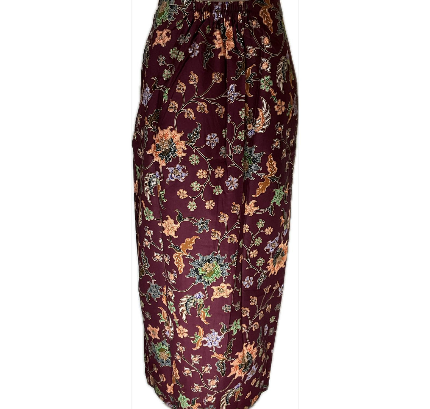 Ladies Batik Sarong LBS-2XL-MAROON-33333030