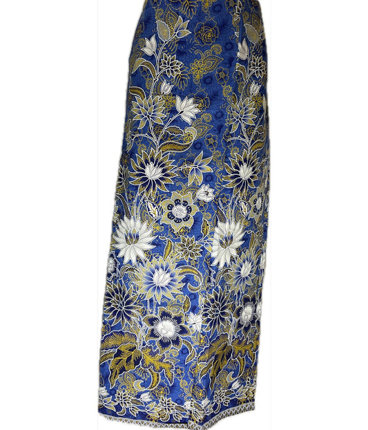 Ladies Batik Sarong LBS-3XL-BLUE-333333010