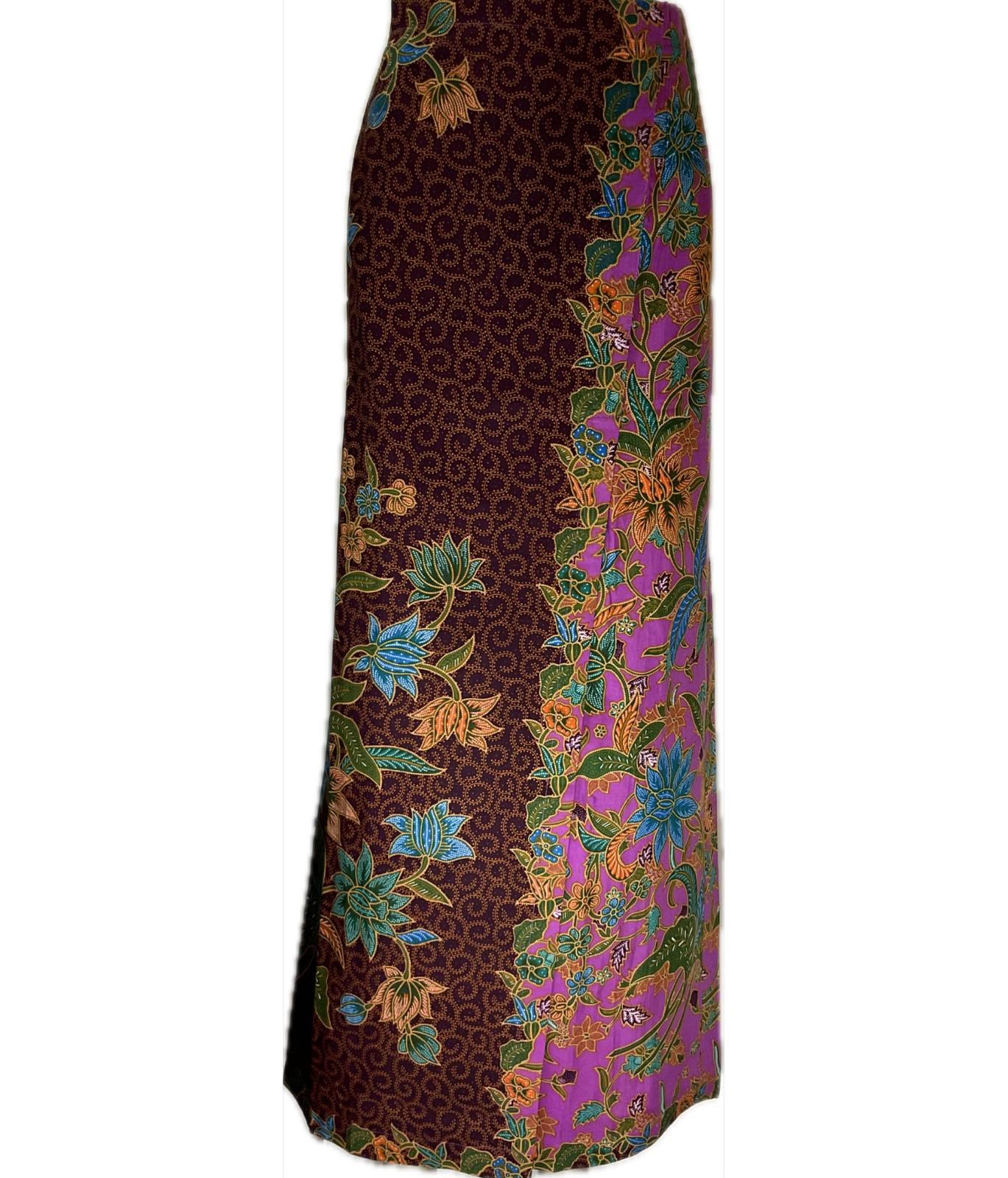 Ladies Batik Sarong LBS-3XL-PURPLE-333333007