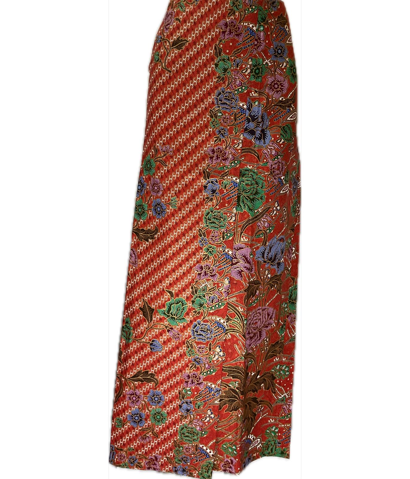 Ladies Batik Sarong LBS-3XL-RED-333333012