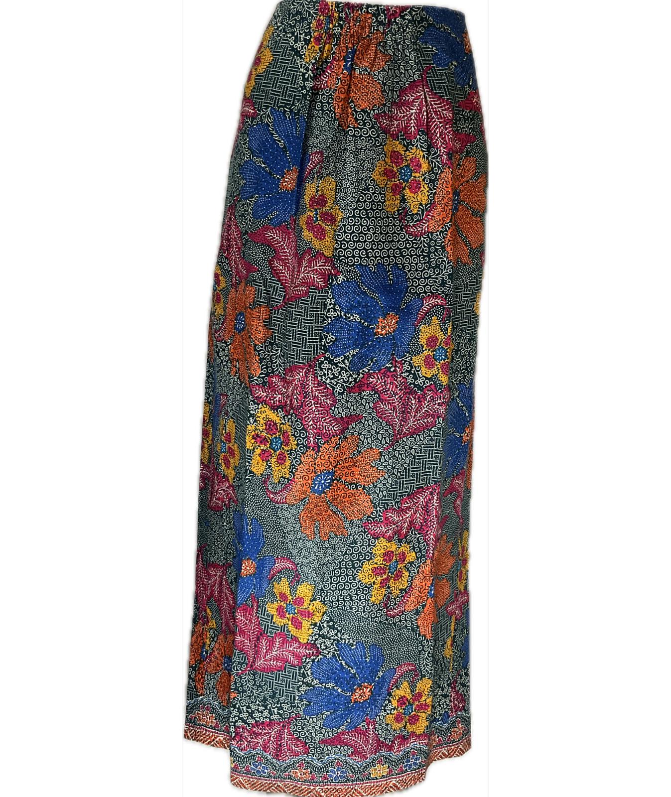 Ladies Batik Sarong LBS-3XL-BLACK-333333019