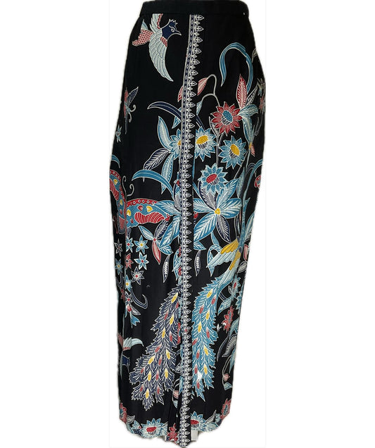 Ladies Batik Sarong LBS-XL-BLACK-3333040