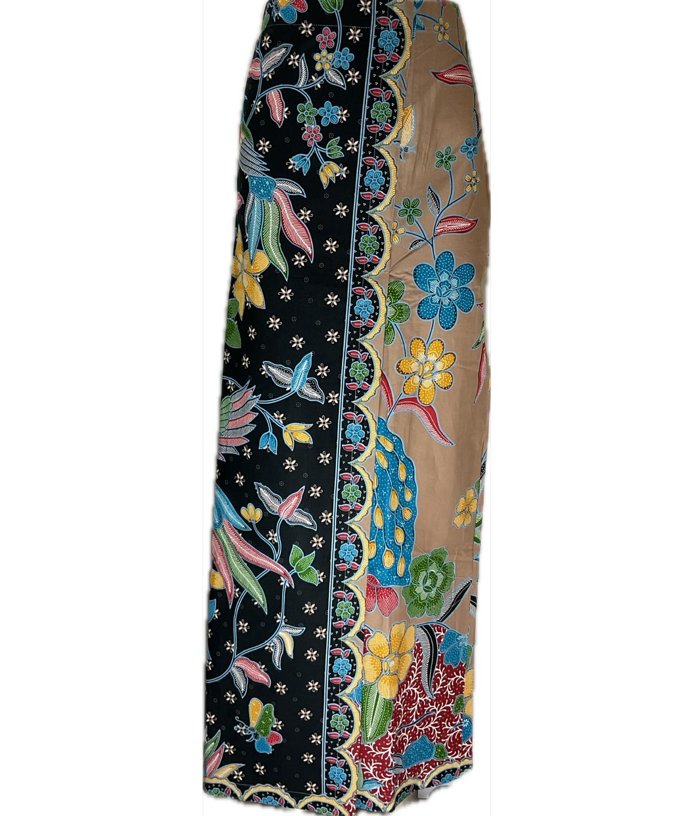 Ladies Batik Sarong LBS-4XL-BROWN-3333333001
