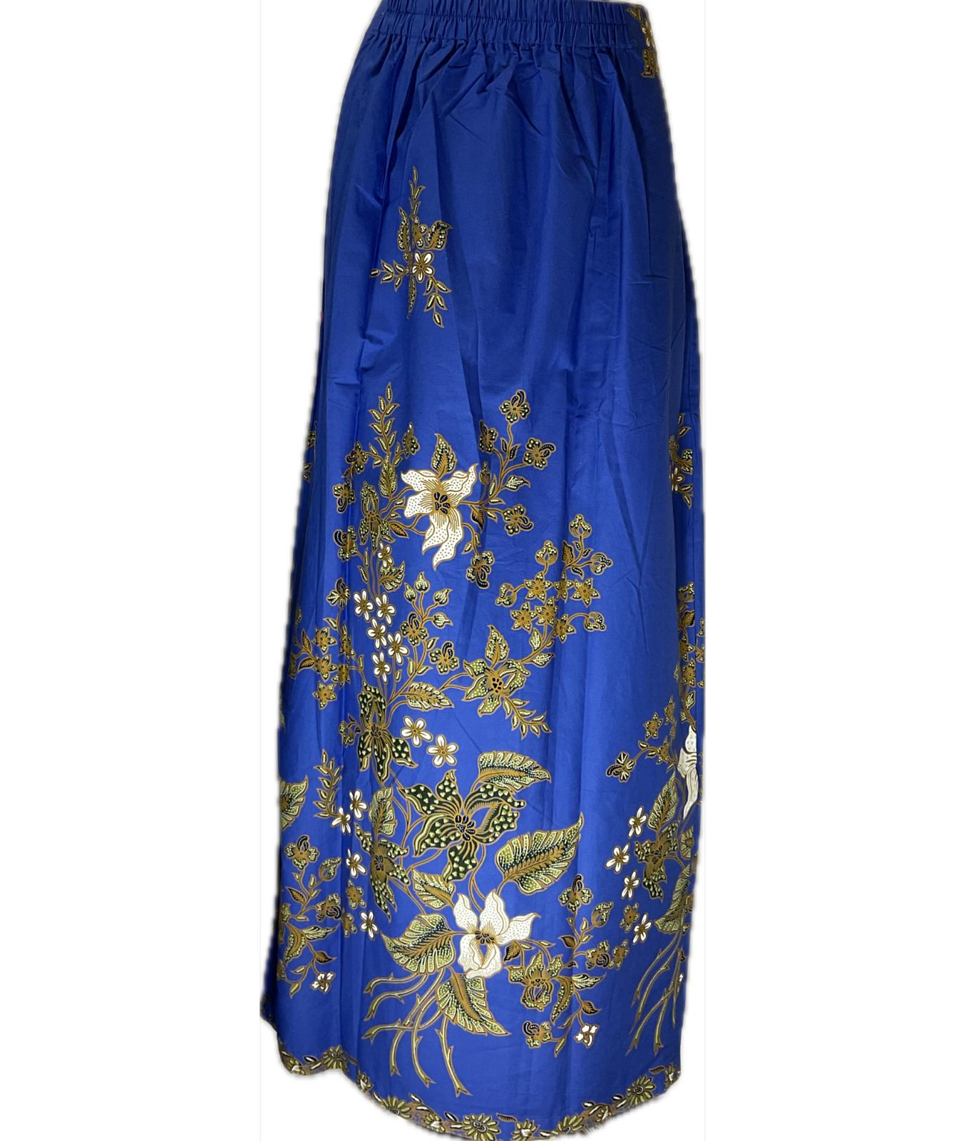 Ladies Batik Sarong LBS-3XL-BLUE-333333023