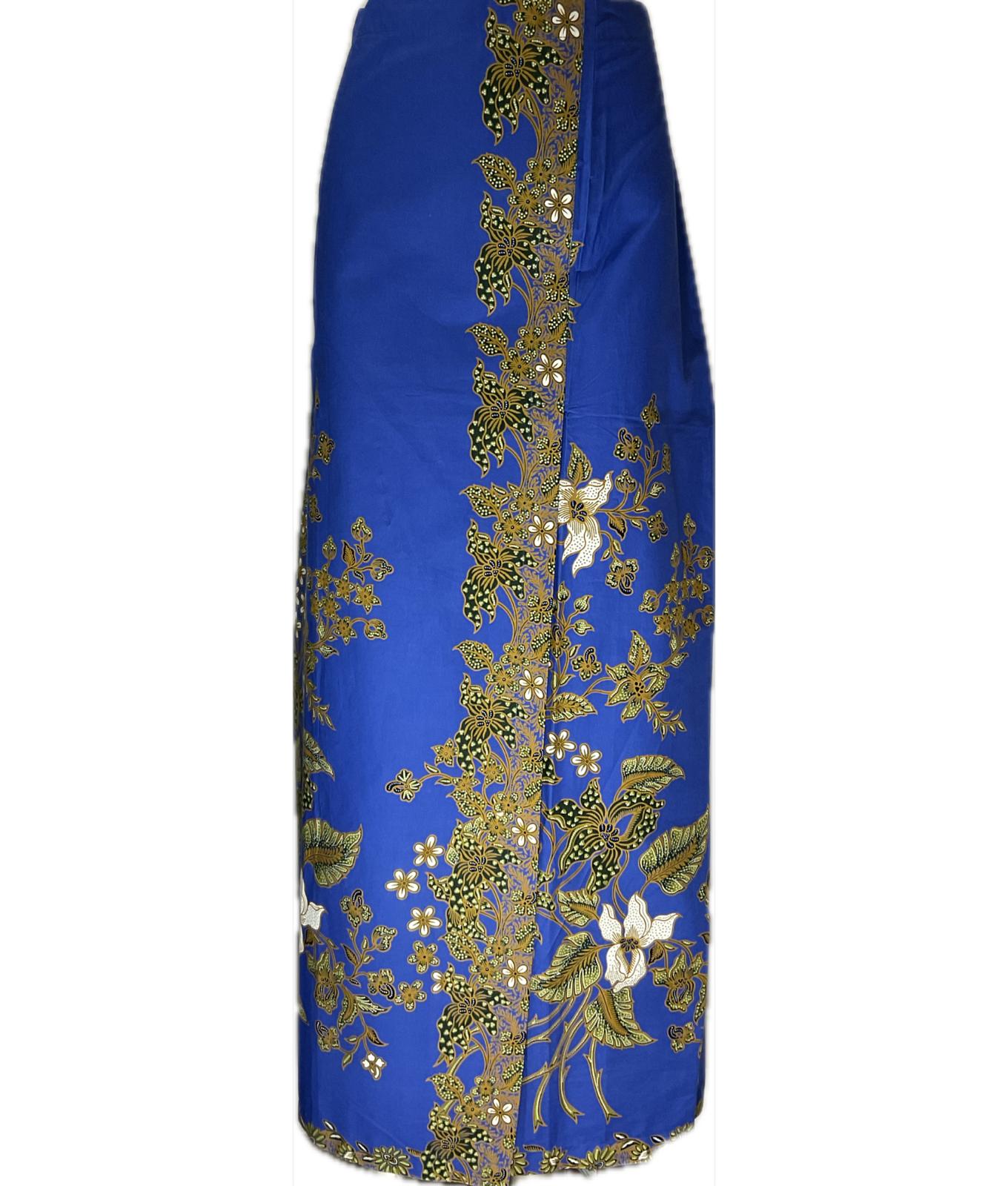 Ladies Batik Sarong LBS-3XL-BLUE-333333023