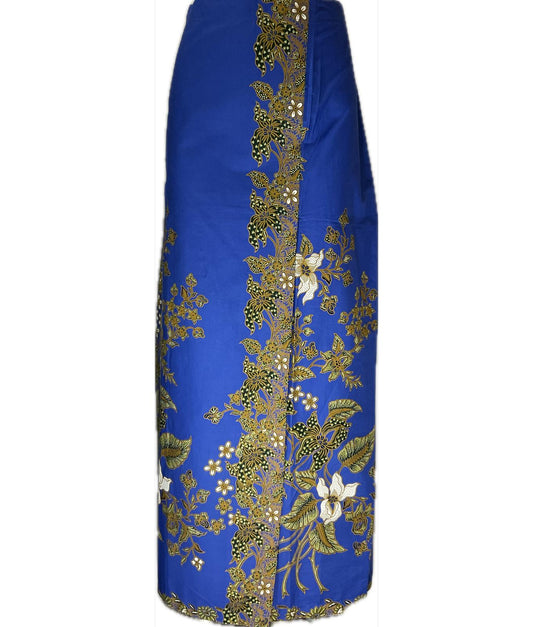 Ladies Batik Sarong LBS-3XL-BLUE-333333023