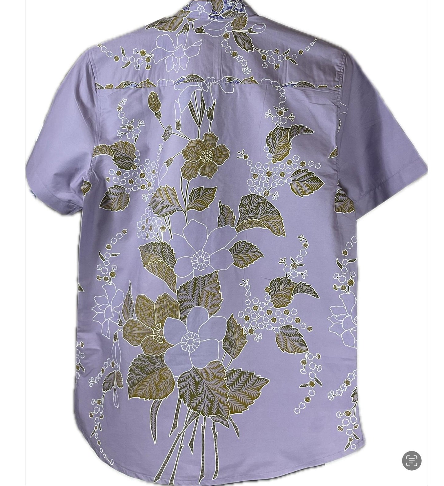 Mens Batik Top MBT-M-PURPLE-2001