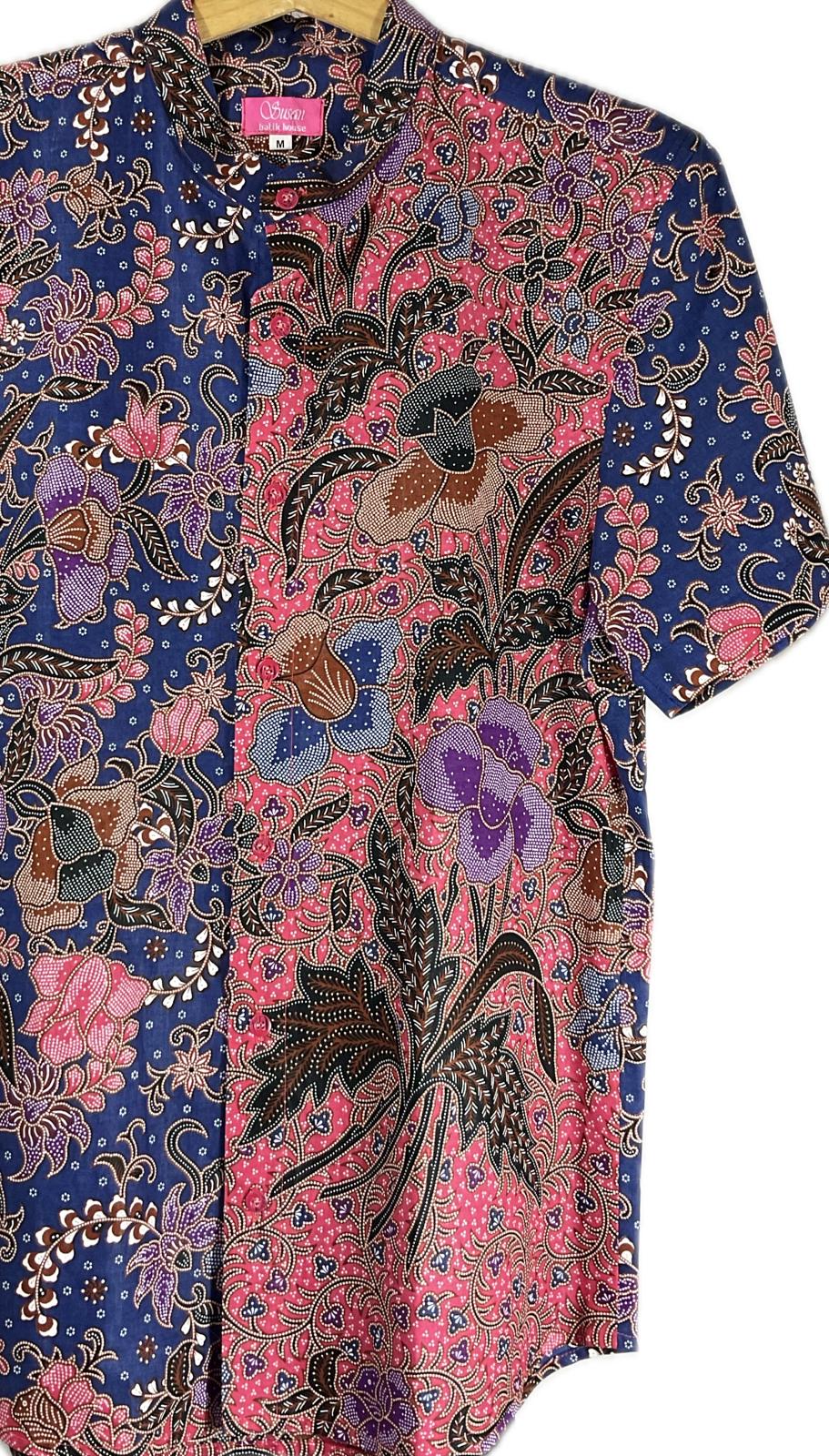 Mens Batik Top MBT-M-BLUE-2003