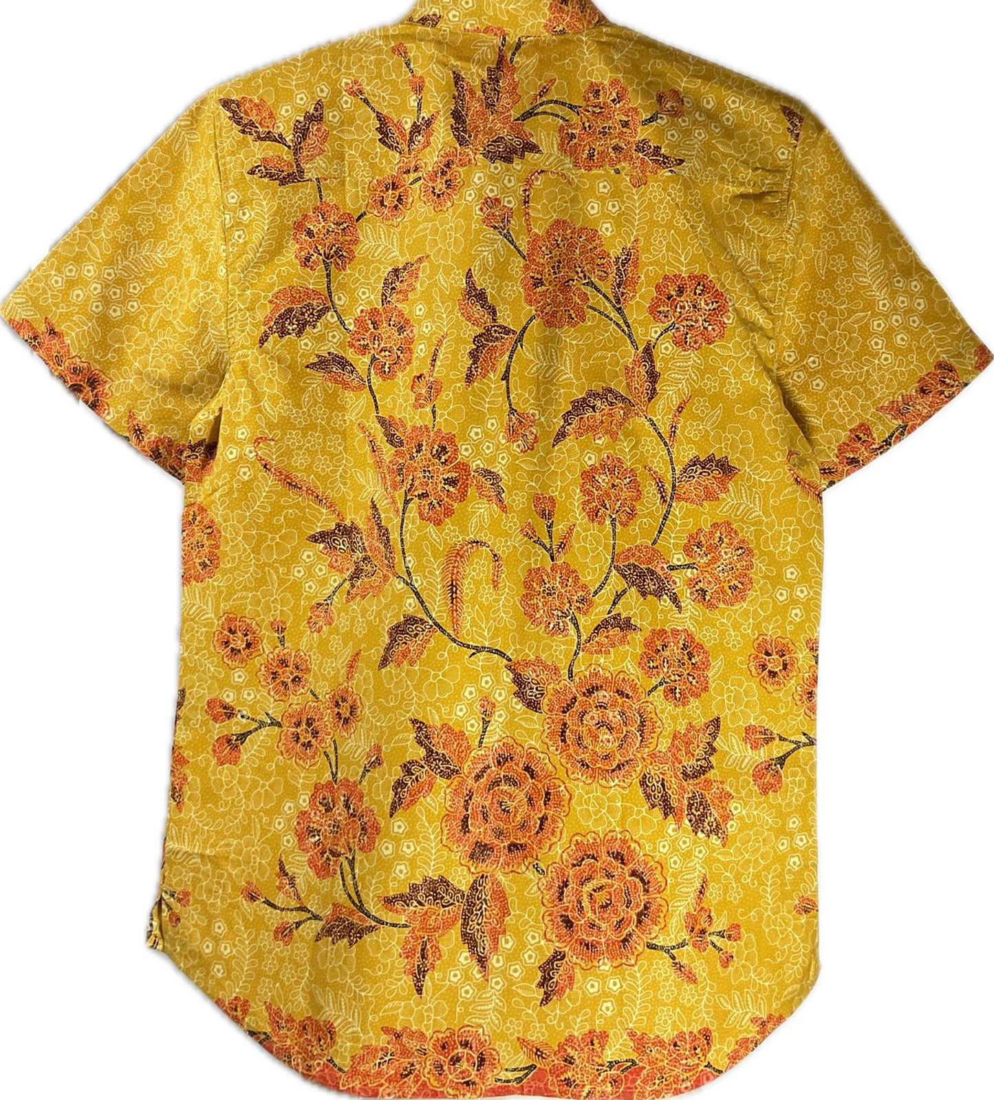 Mens Batik Top MBT-M-YELLOW-2011