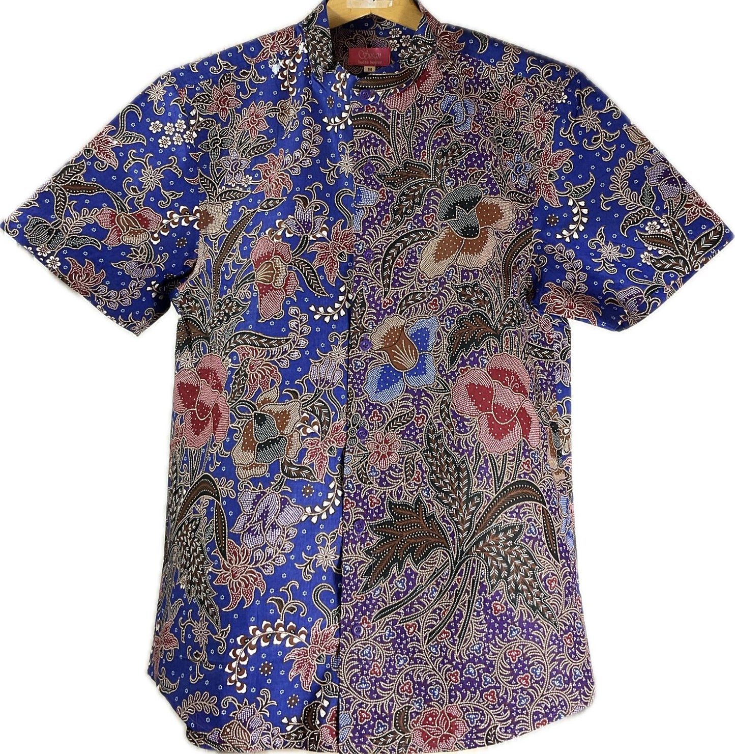 Mens Batik Top MBT-M-BLUE-2012