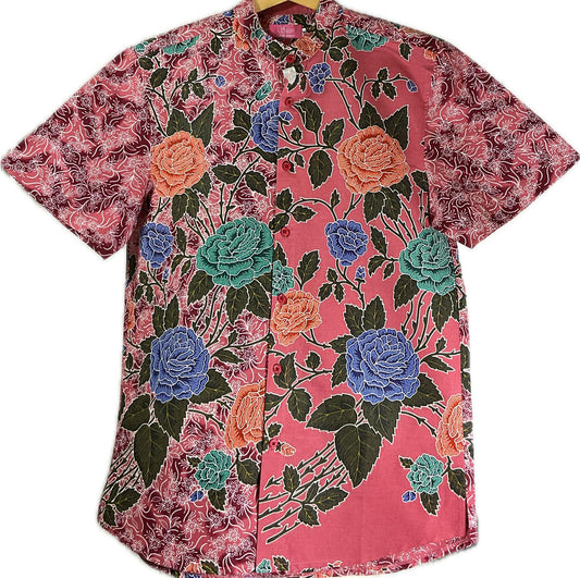 Mens Batik Top MBT-M-RED-2018
