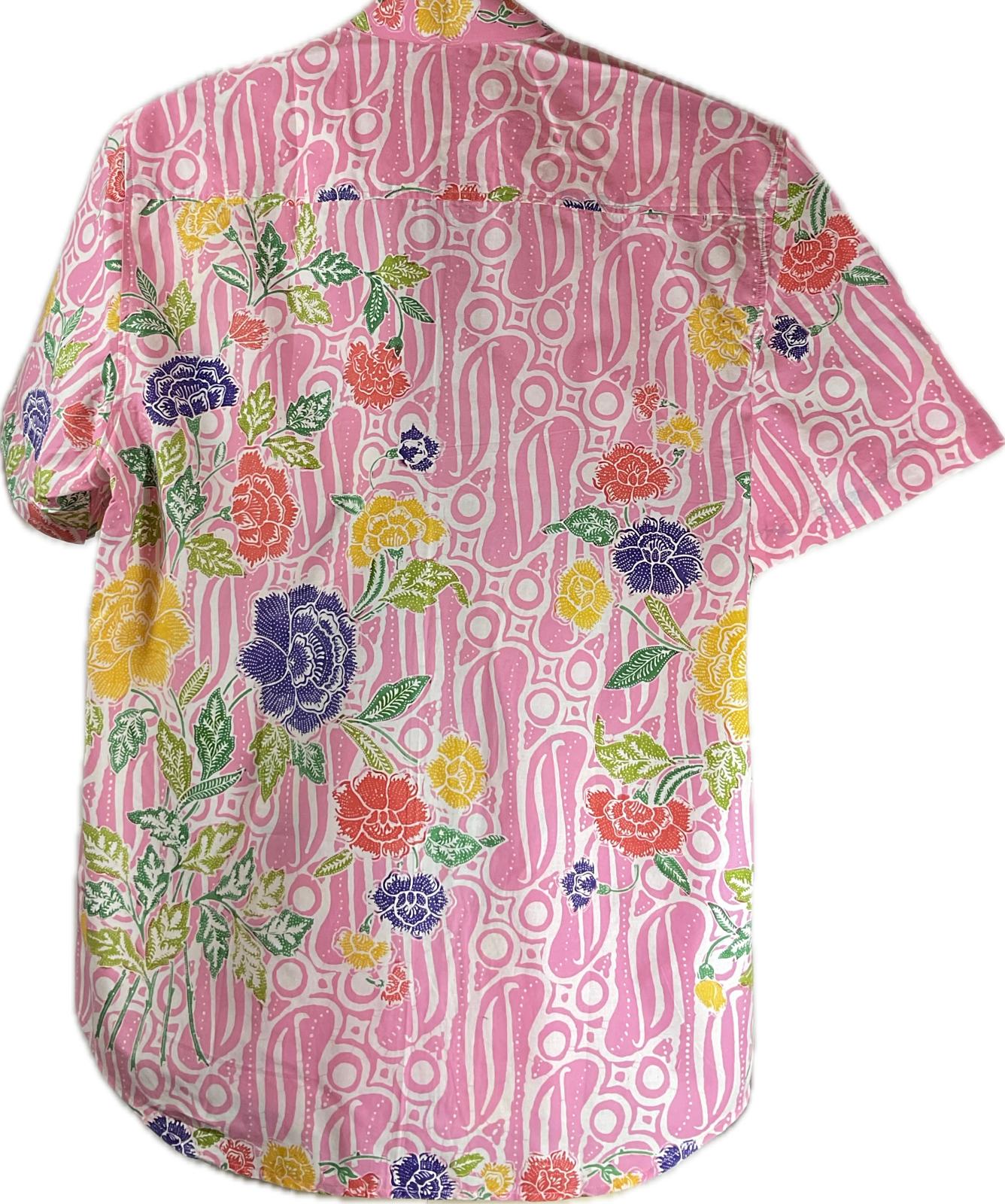 Mens Batik Top MBT-XL-PURPLE-2220011