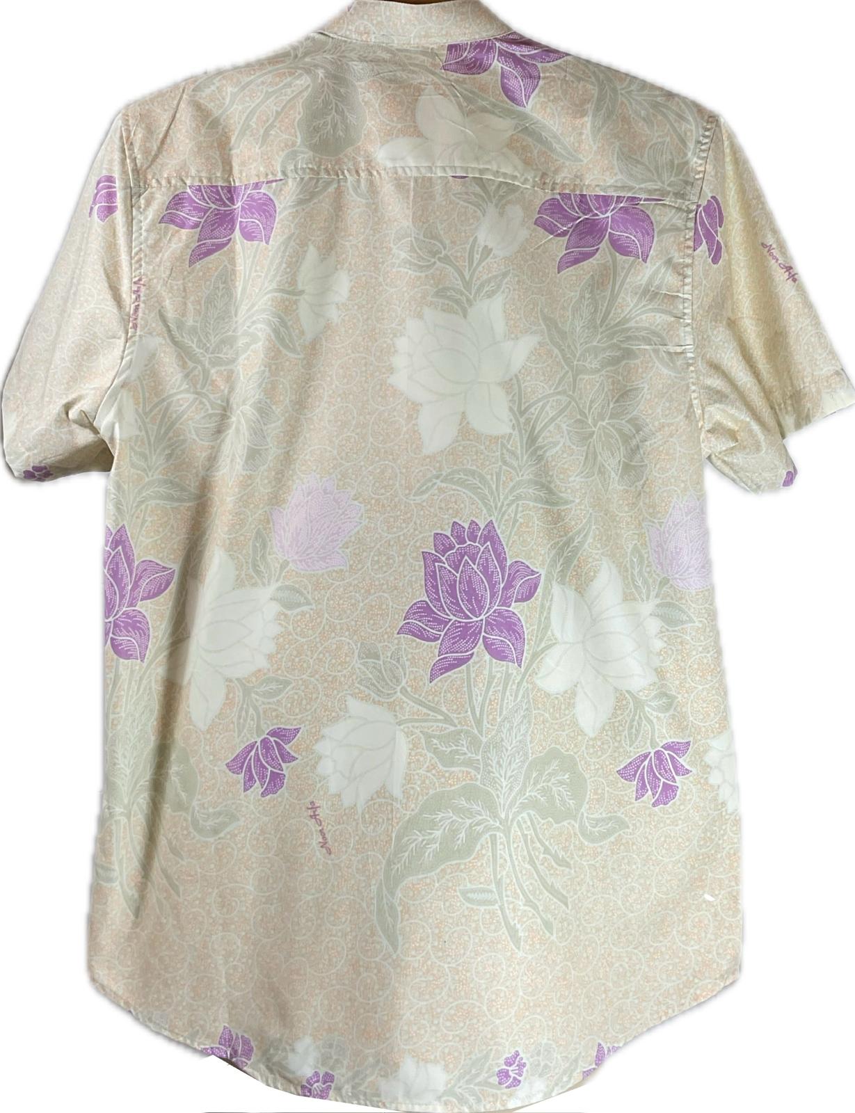 Mens Batik Top MBT-L-BEIGE-22014