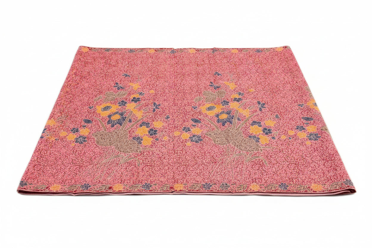 Handstamp Batik Fabric HSBF-2M-RED-9002