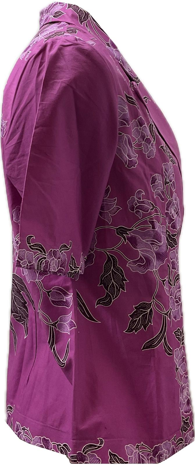Ladies Batik Top LBT-M-PINK-A11004