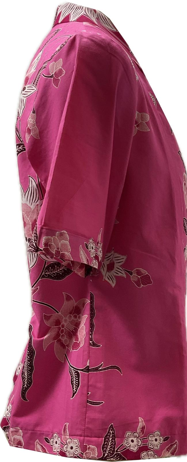Ladies Batik Top LBT-L-PINK-A111004