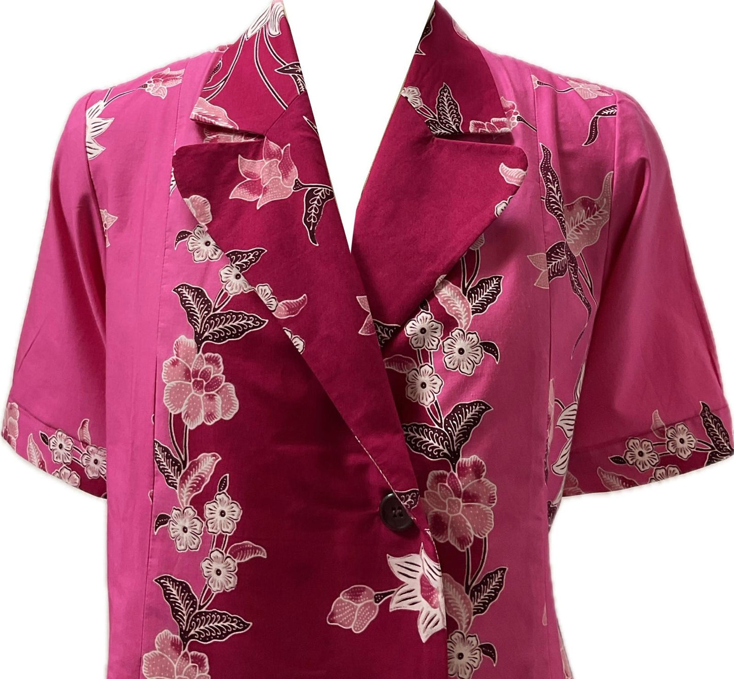Ladies Batik Top LBT-L-PINK-A111004