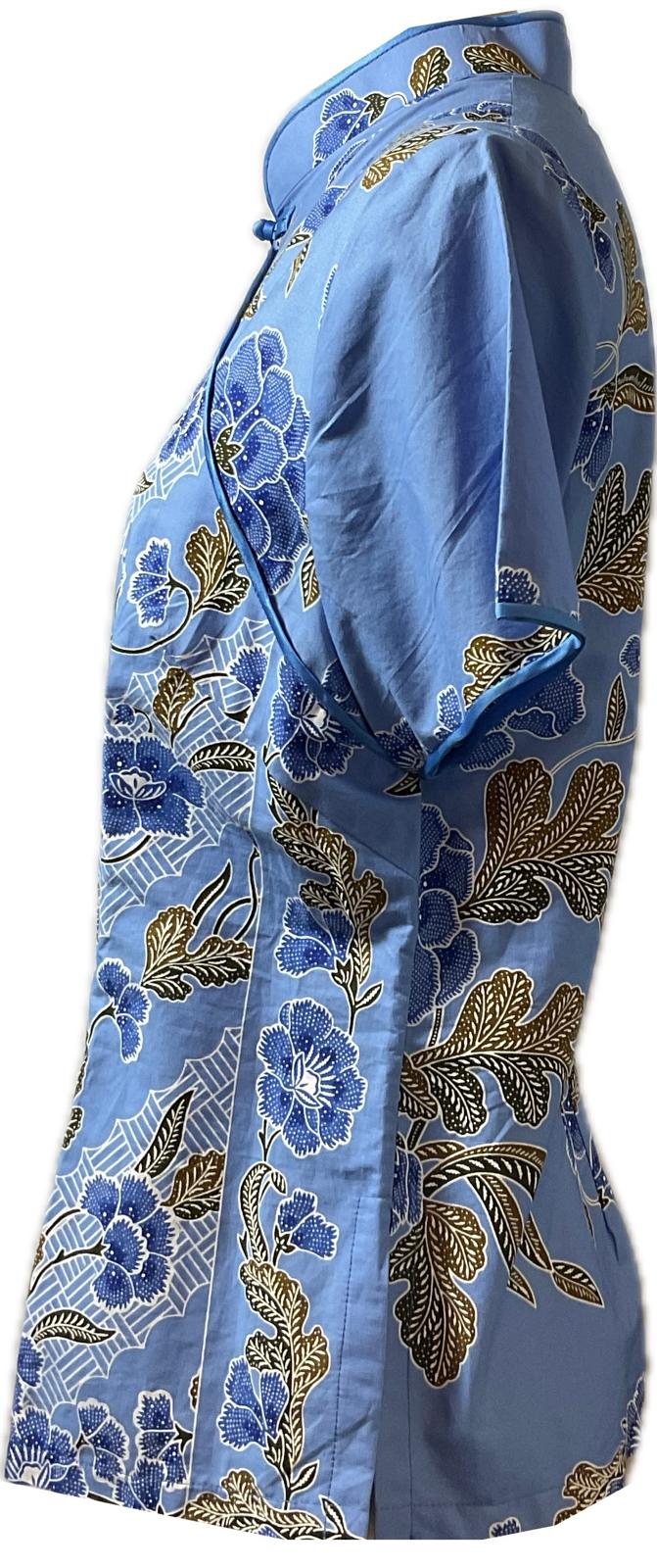 Ladies Batik Top LBT-XL-BLUE-B1111001