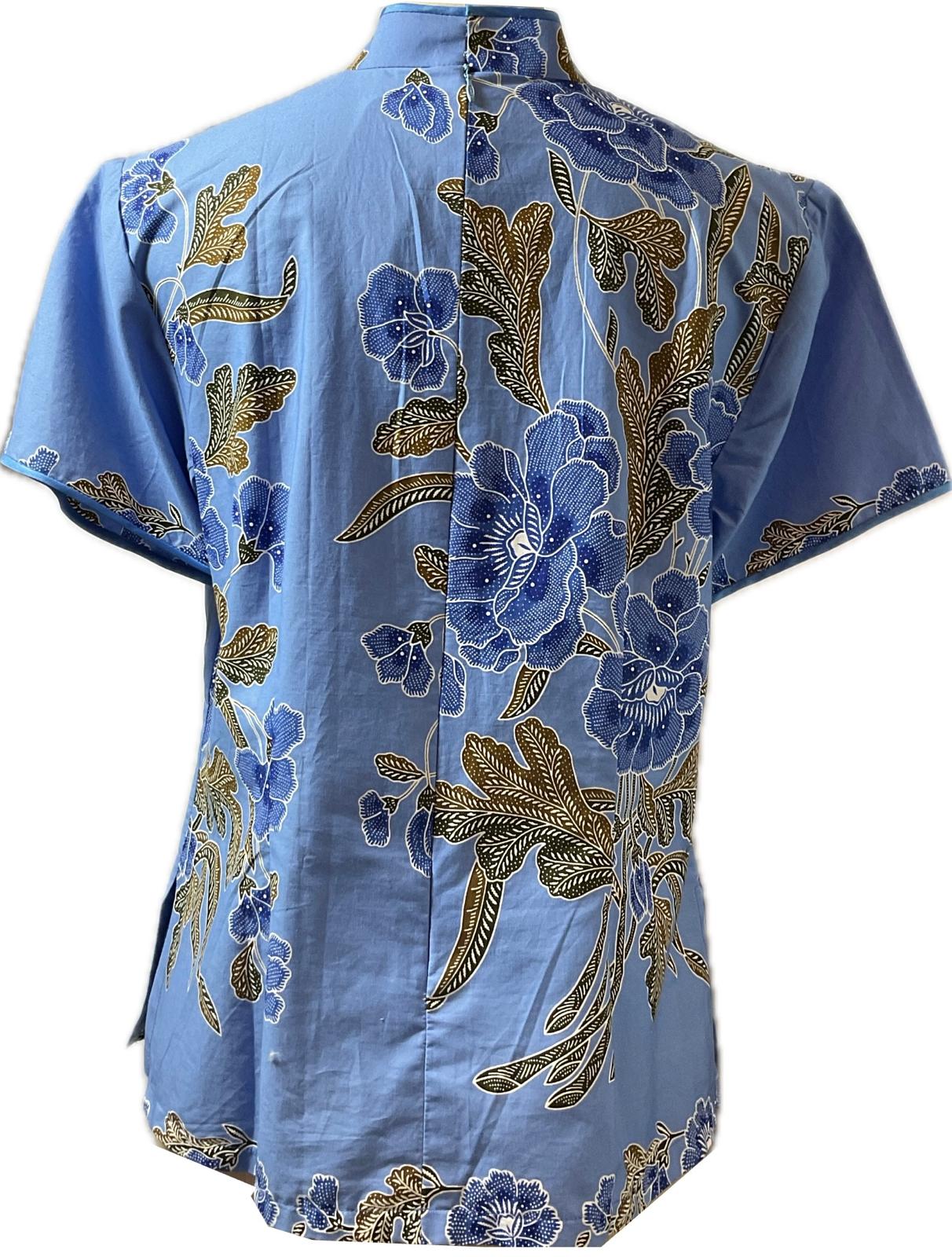 Ladies Batik Top LBT-XL-BLUE-B1111001
