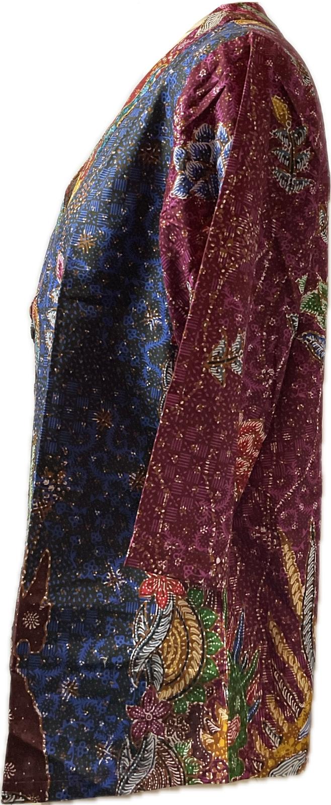 Ladies Batik Top LBT-XL-BLUE-G1111005