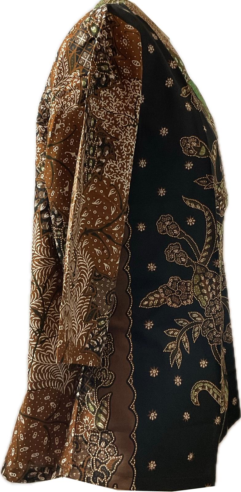 Ladies Batik Top LBT-XL-BLACK-G1111004