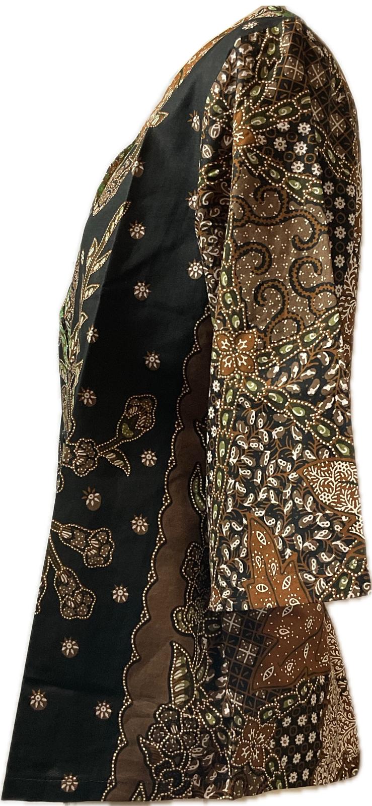 Ladies Batik Top LBT-XL-BLACK-G1111004