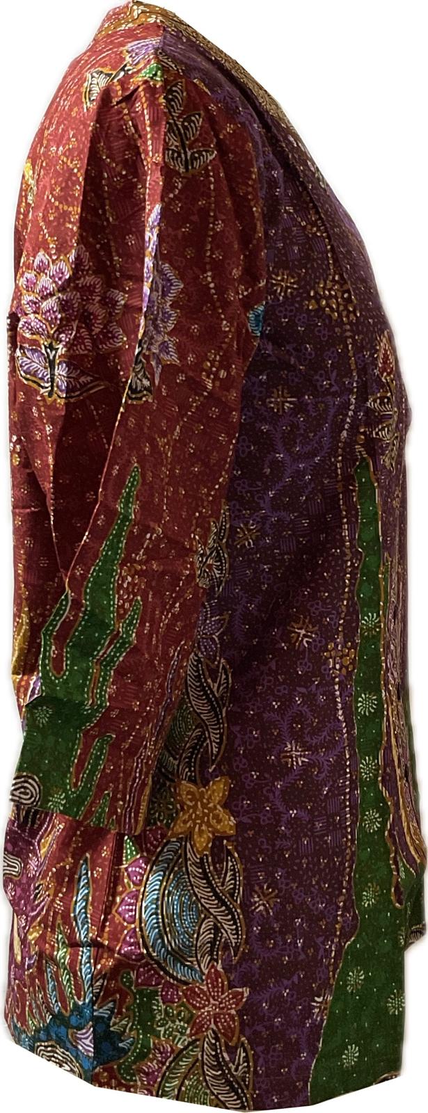 Ladies Batik Top LBT-XL-PURPLE-G1111006