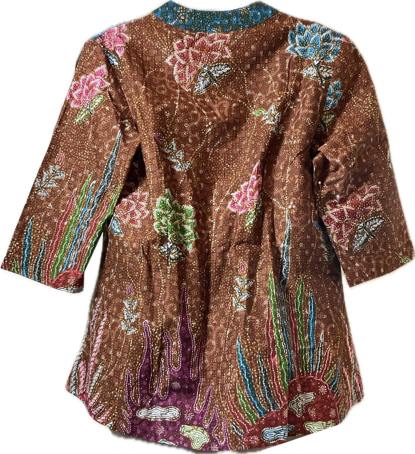 Ladies Batik Top LBT-L-BLUE-G111004