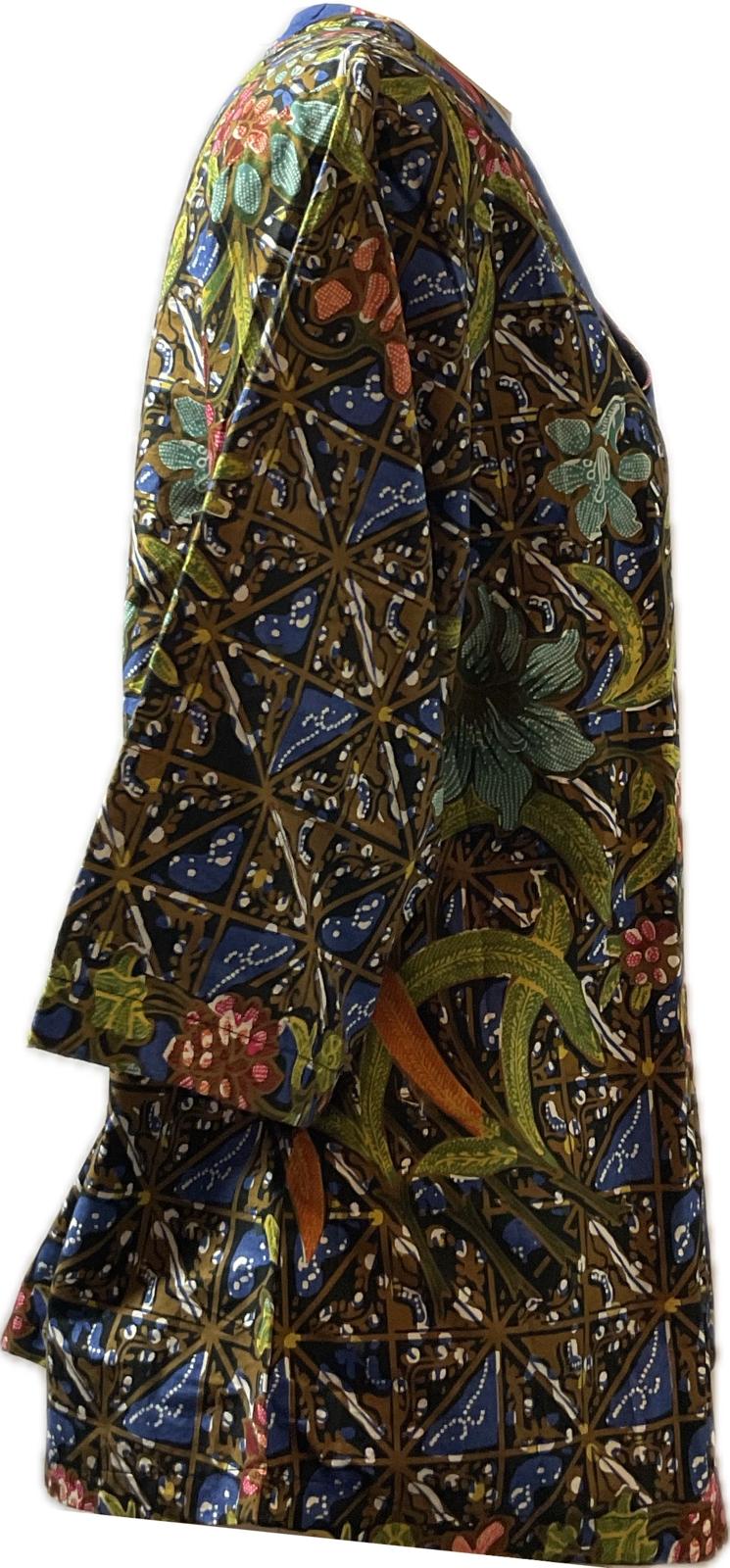 Ladies Batik Top LBT-XXXL-BLUE-G111111005