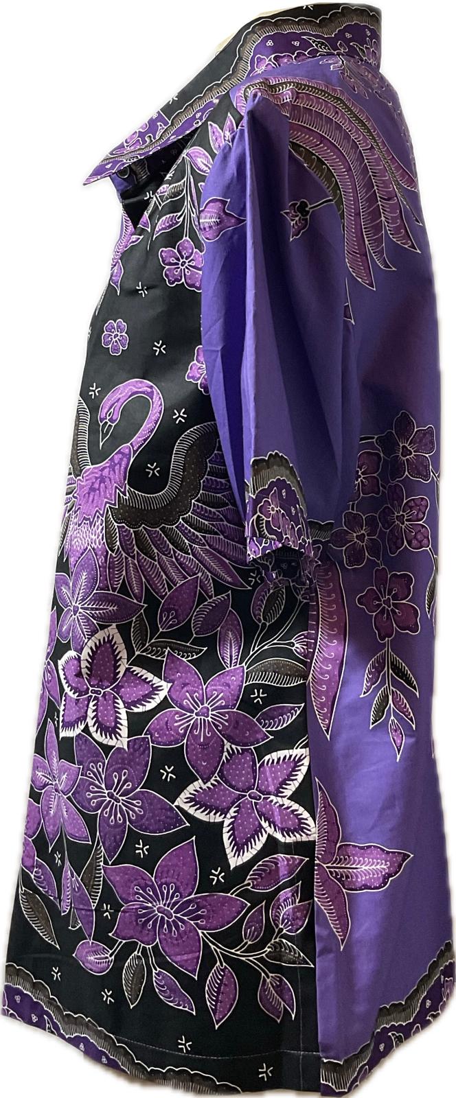 Ladies Batik Top LBT-XXXL-PURPLE-K11111006