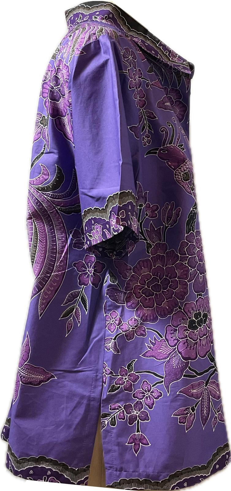 Ladies Batik Top LBT-XXXL-PURPLE-K11111006
