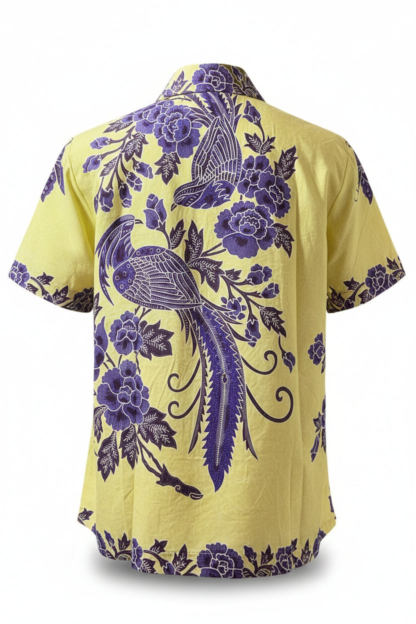 Ladies Batik Top LBT-XXL-YOLLOW-K11111001