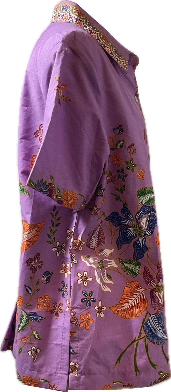 Ladies Batik Top LBT-XXL-PURPLE-K11111003