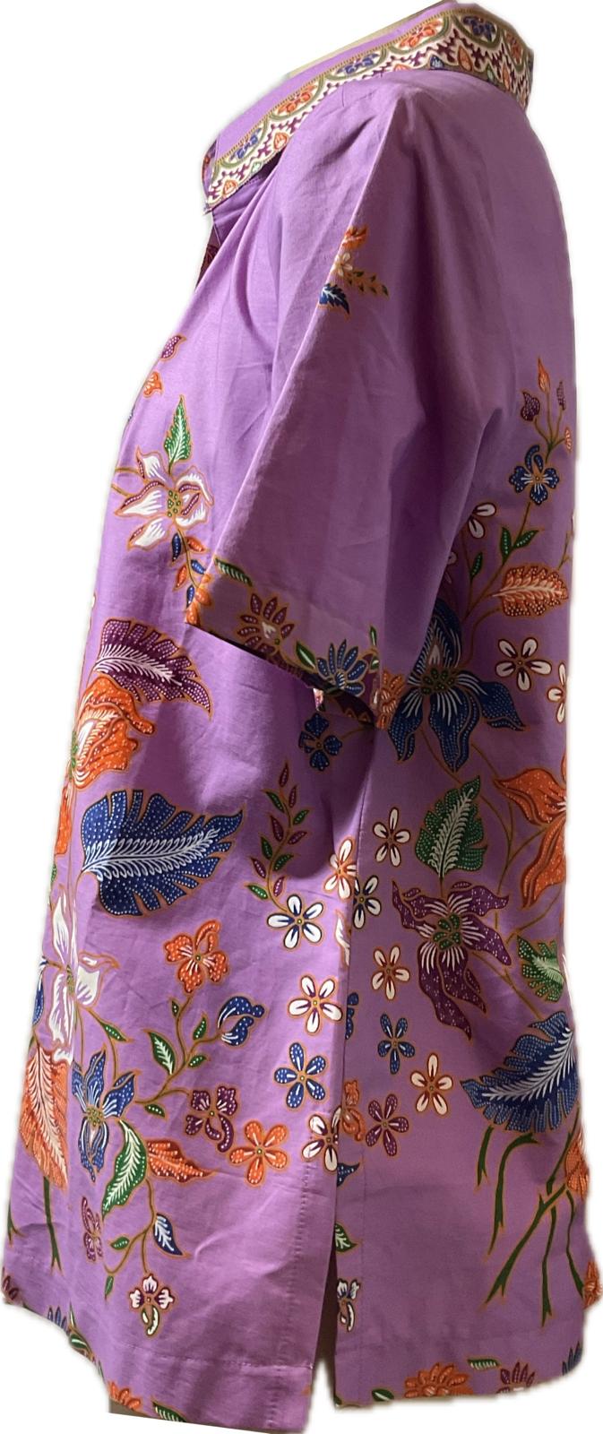 Ladies Batik Top LBT-XXL-PURPLE-K11111003