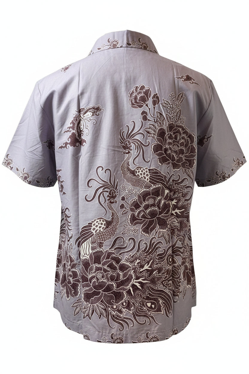 Ladies Batik Top LBT-XXXL-PURPLE-K111111001